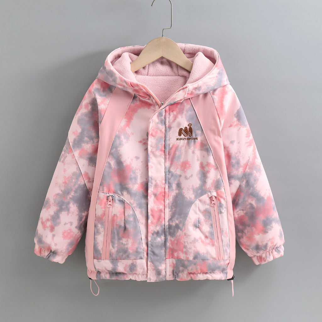 Chaqueta reversible infantil con forro polar