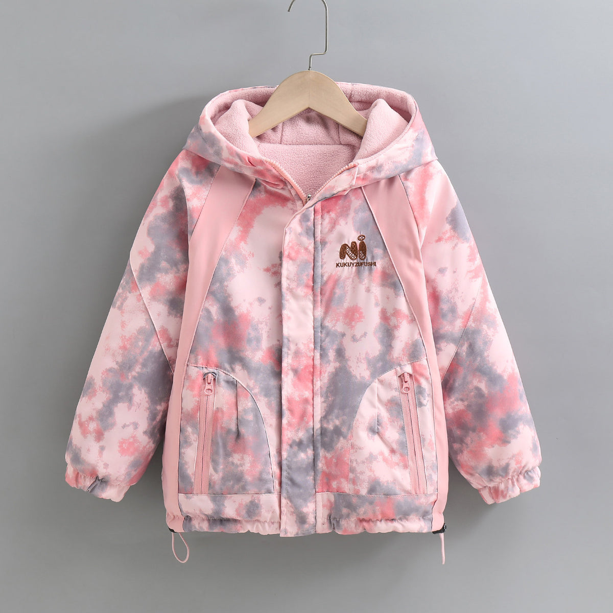 Chaqueta reversible infantil con forro polar