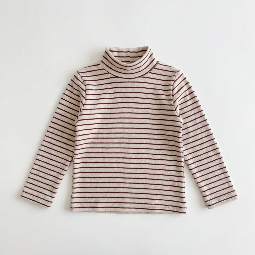 Camiseta infantil de cuello medio alto