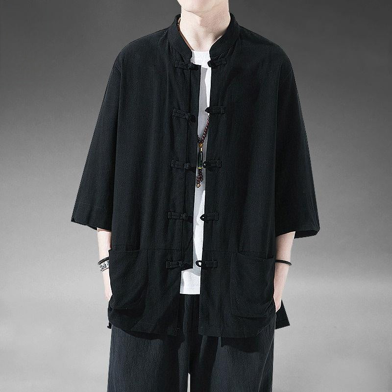 Camisa ligera de estilo oriental