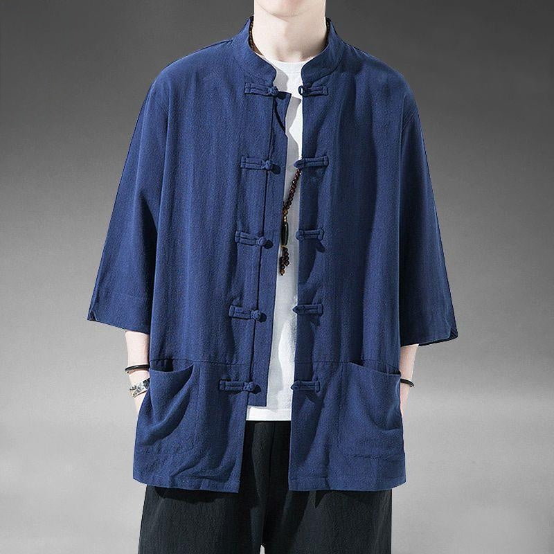 Camisa ligera de estilo oriental