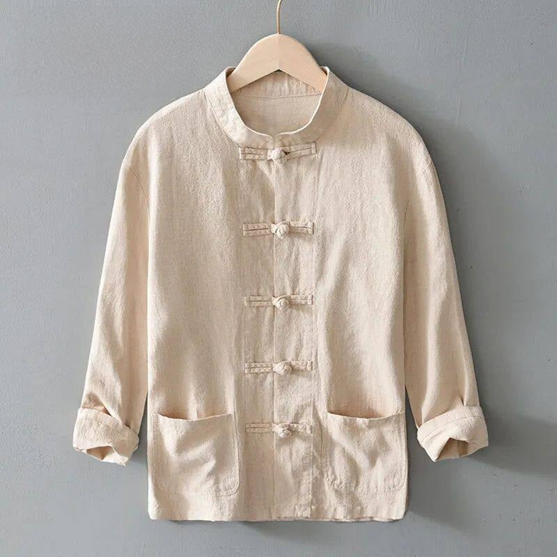 Camisa ligera de estilo oriental