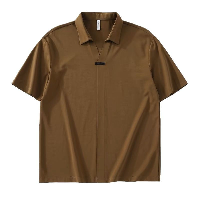Polo clásico de manga corta para hombre
