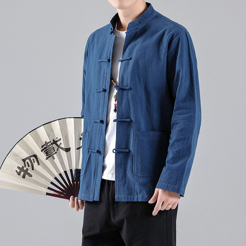Camisa ligera de estilo oriental