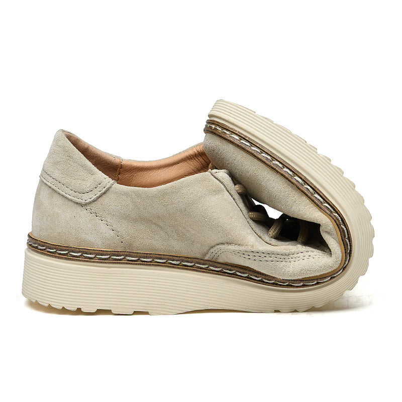 Zapatillas retro de piel para hombre