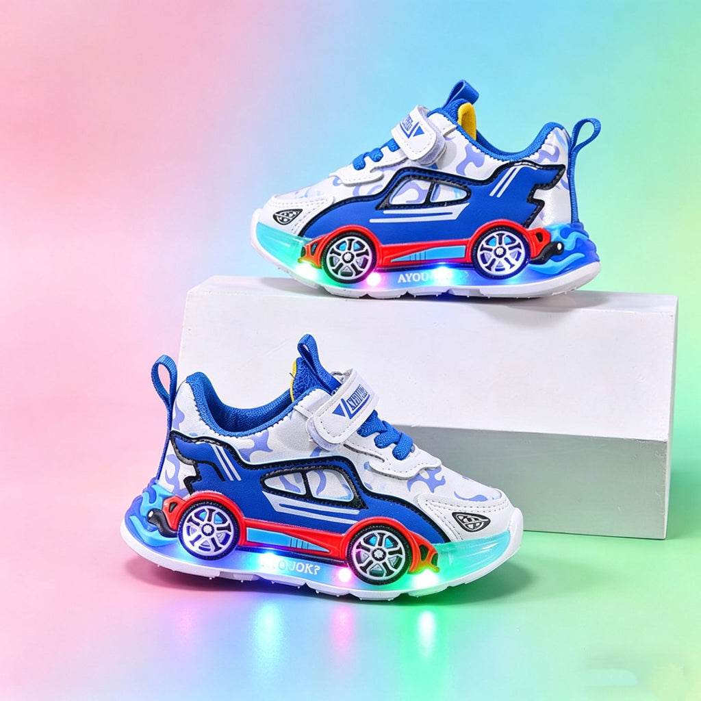 Zapatillas infantiles con luces LED