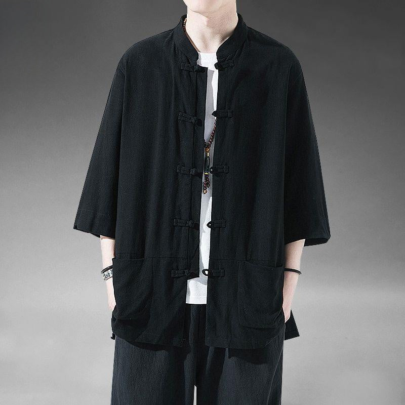 Camisa ligera de estilo oriental