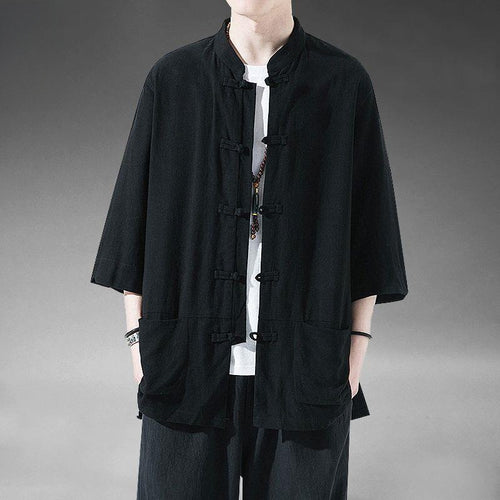 Camisa ligera de estilo oriental