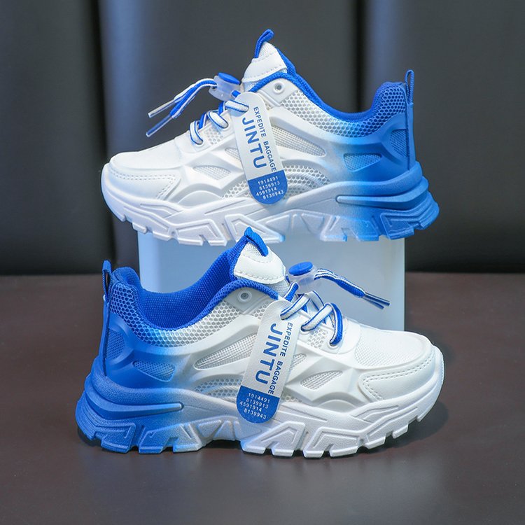 Zapatillas infantiles con degradado de color