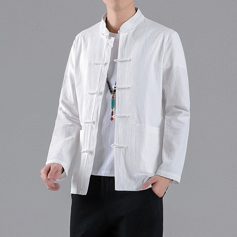 Camisa ligera de estilo oriental