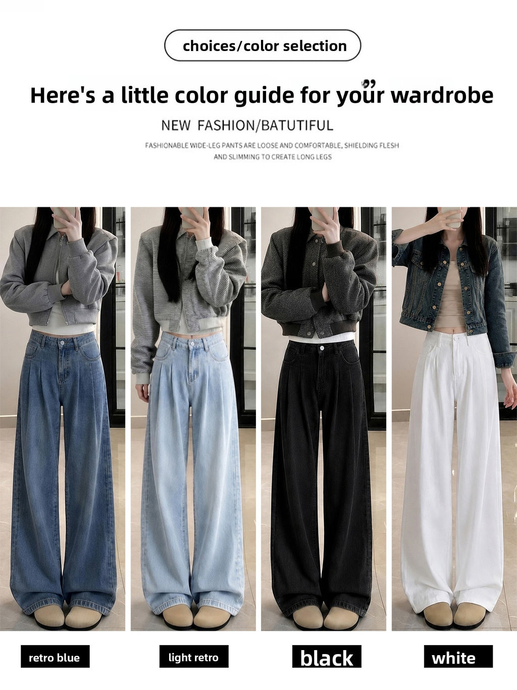 Pantalones anchos de tencel de tiro alto