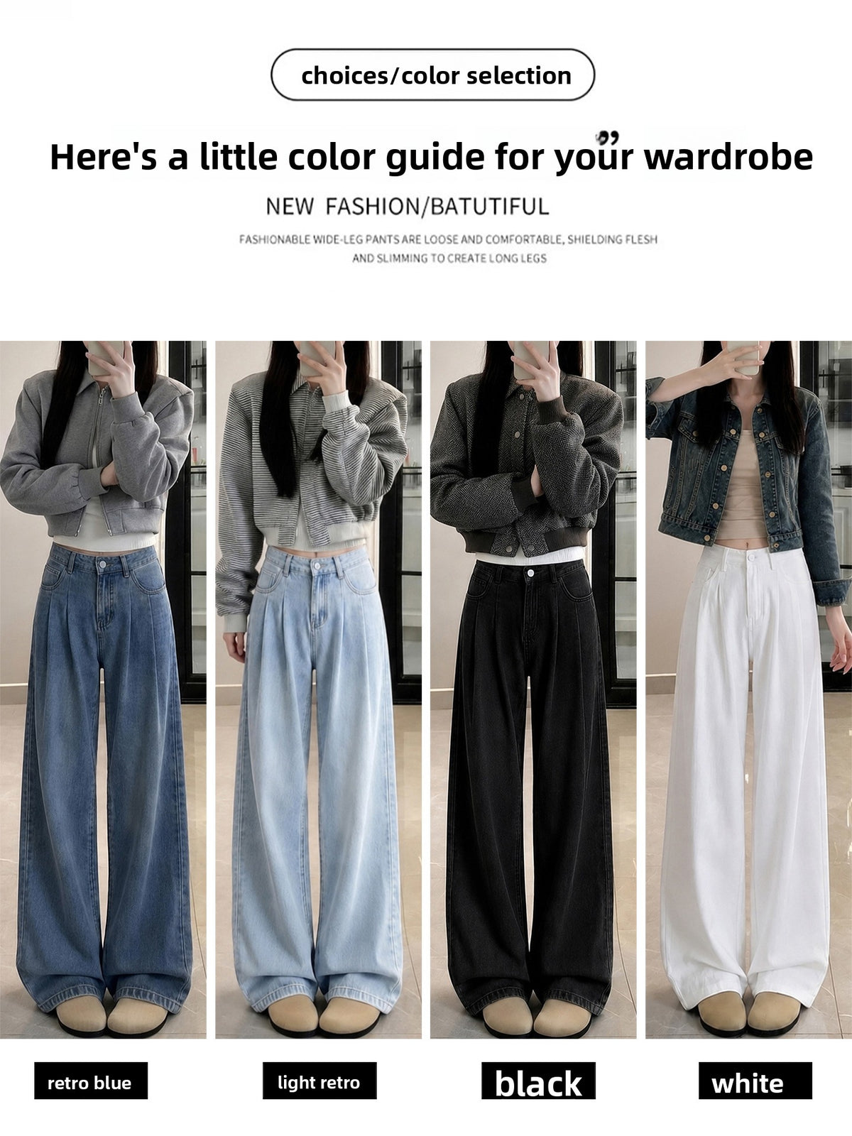 Pantalones anchos de tencel de tiro alto