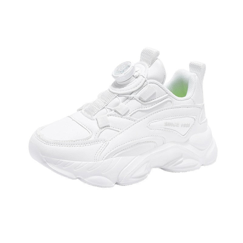 Zapatillas deportivas blancas infantiles