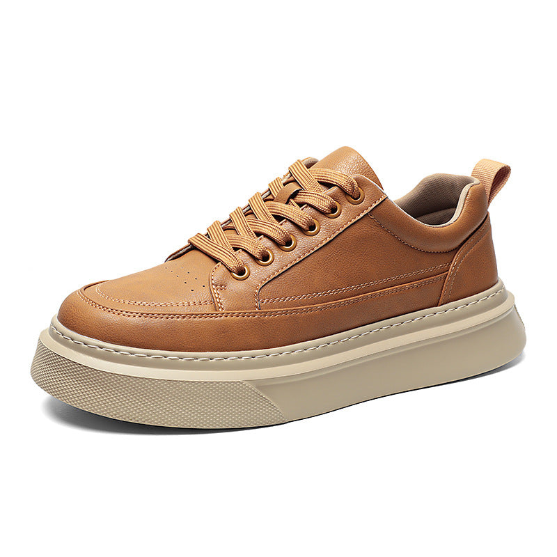 Zapatillas retro de suela gruesa para hombre
