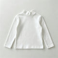 Camiseta infantil de cuello medio alto