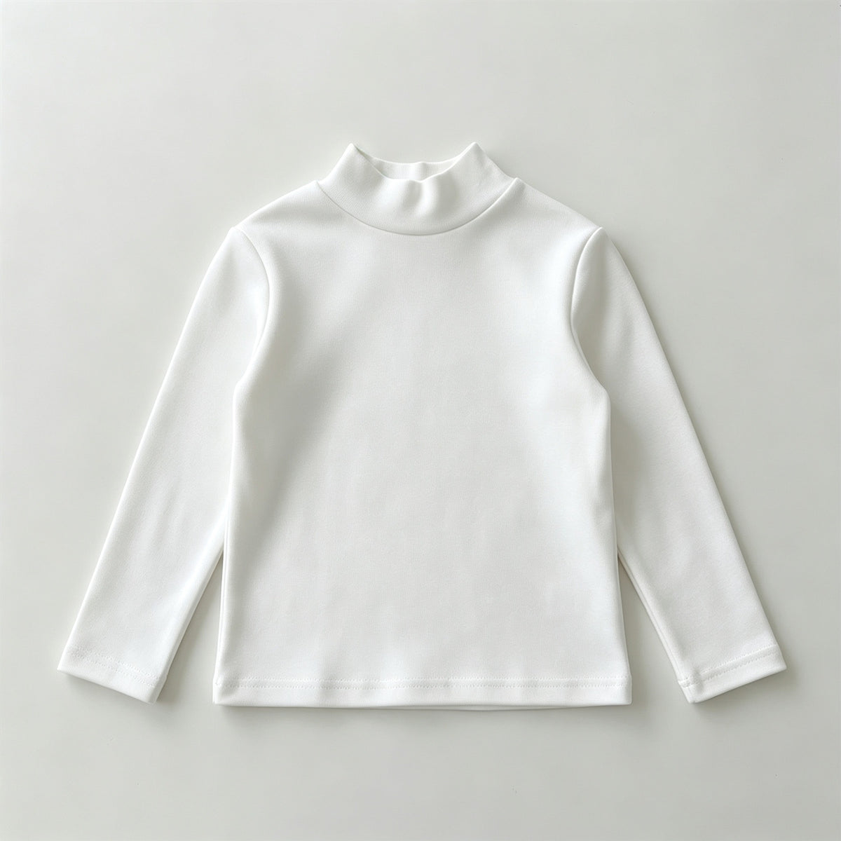 Camiseta infantil de cuello medio alto