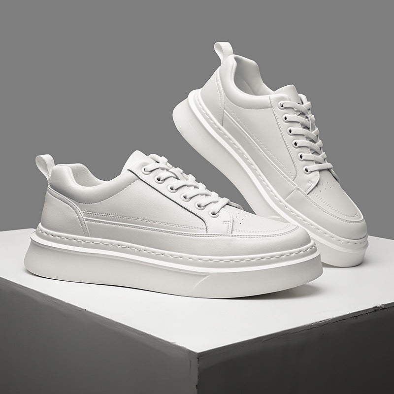 Zapatillas retro de suela gruesa para hombre
