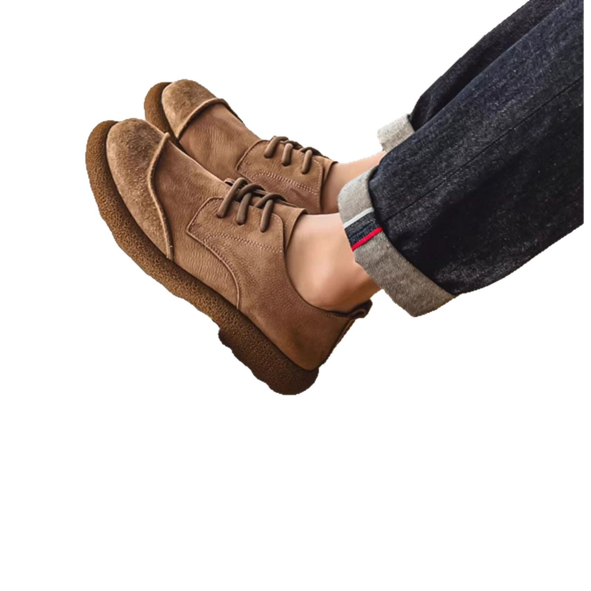 Botas estilo Martin de piel suave para hombre