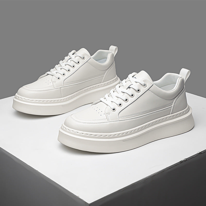 Zapatillas retro de suela gruesa para hombre