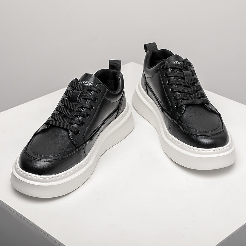 Zapatillas retro de suela gruesa para hombre