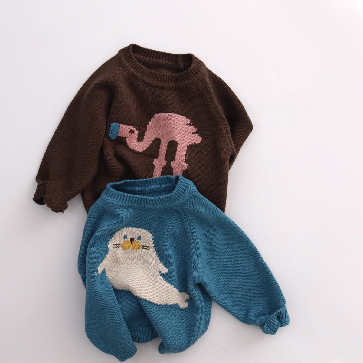 Jersey infantil de punto de algodón con dibujos