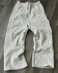 Pantalón recto de rayas estilo urbano