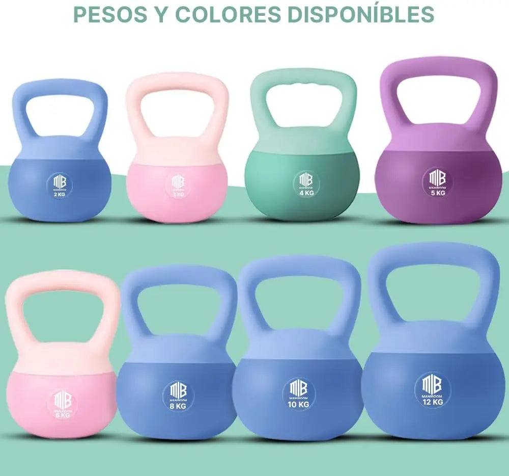 Pesa rusa de neopreno (2–12 kg)
