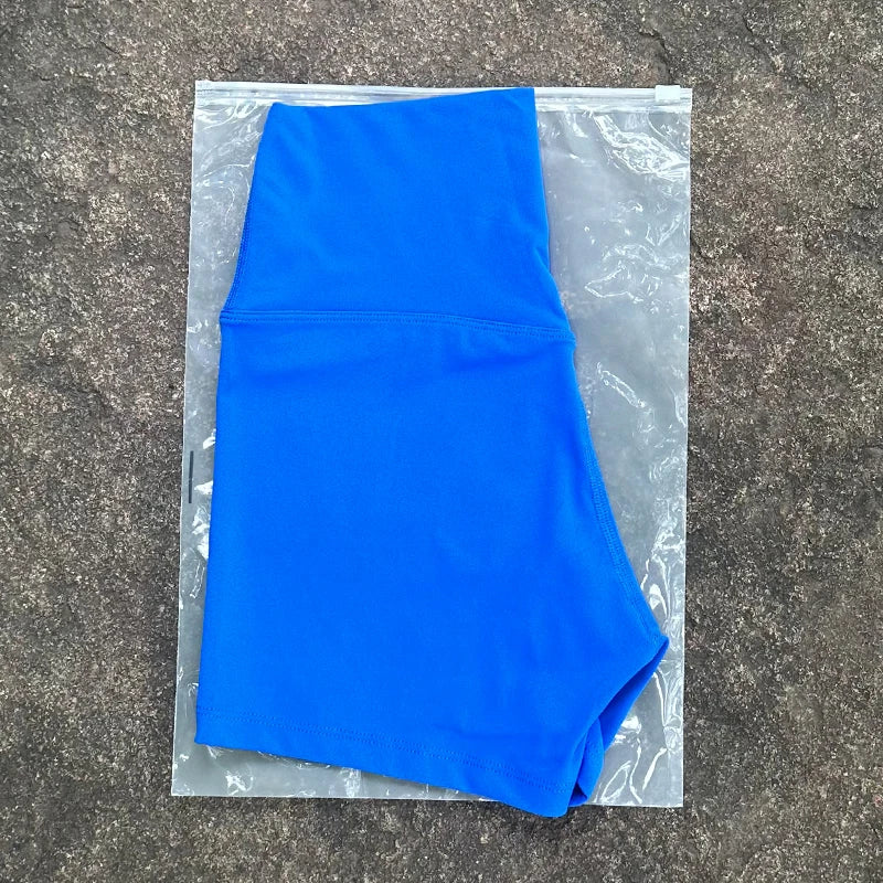Shorts de yoga de cintura alta efecto realce