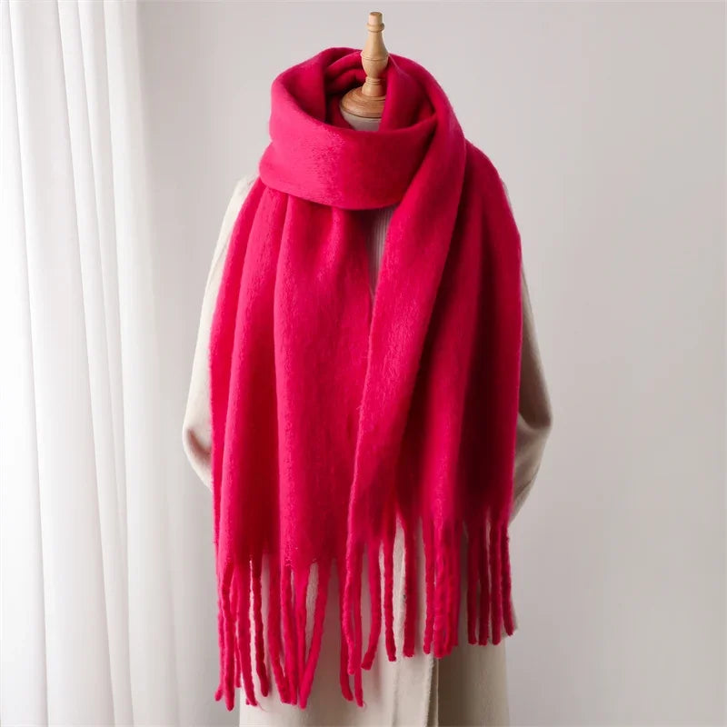 Pashmina XXL de tacto cachemira