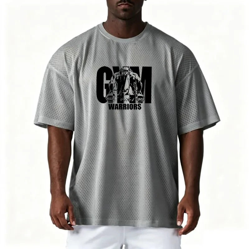 Camiseta deportiva oversize para hombre