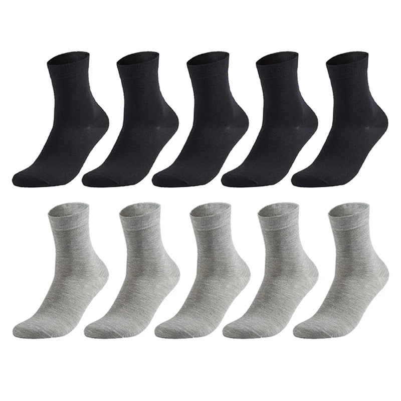 Pack de 10 pares de calcetines de algodón para hombre