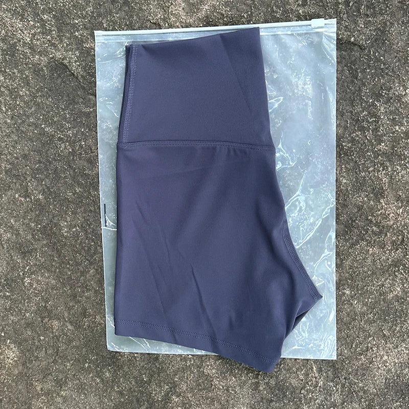 Shorts de yoga de cintura alta efecto realce