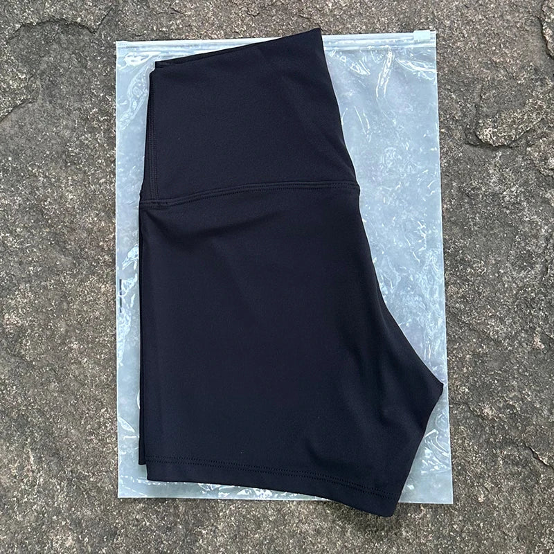 Shorts de yoga de cintura alta efecto realce