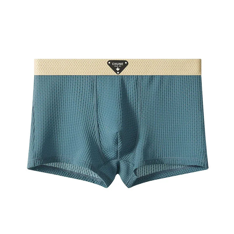 Calzoncillos bóxer de seda fría para hombre (1 o 3 uds)