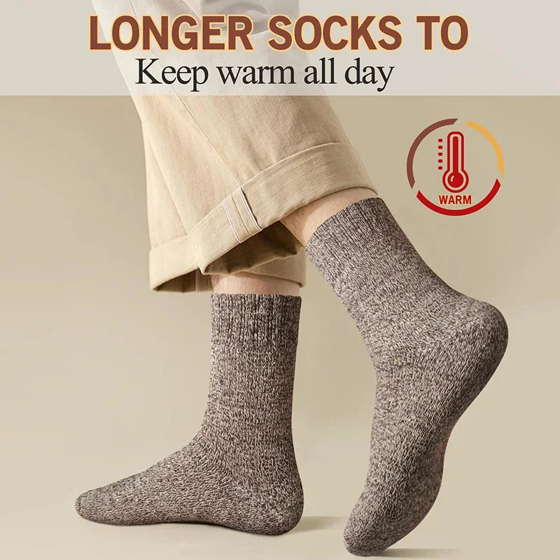 Pack de calcetines gruesos de invierno para hombre (3 o 5 pares)