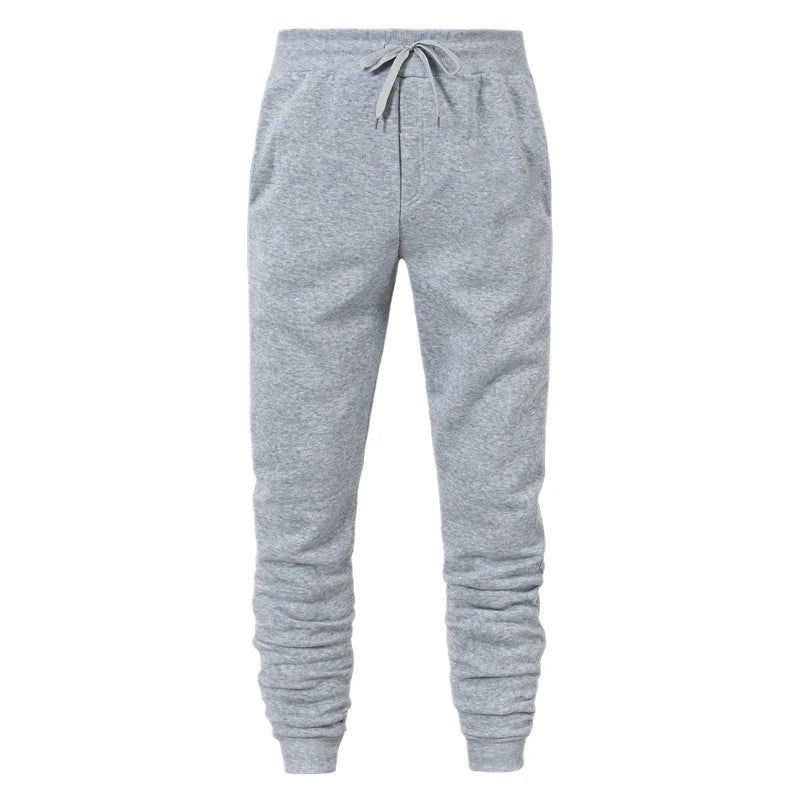 Pantalón jogger deportivo con puños para hombre