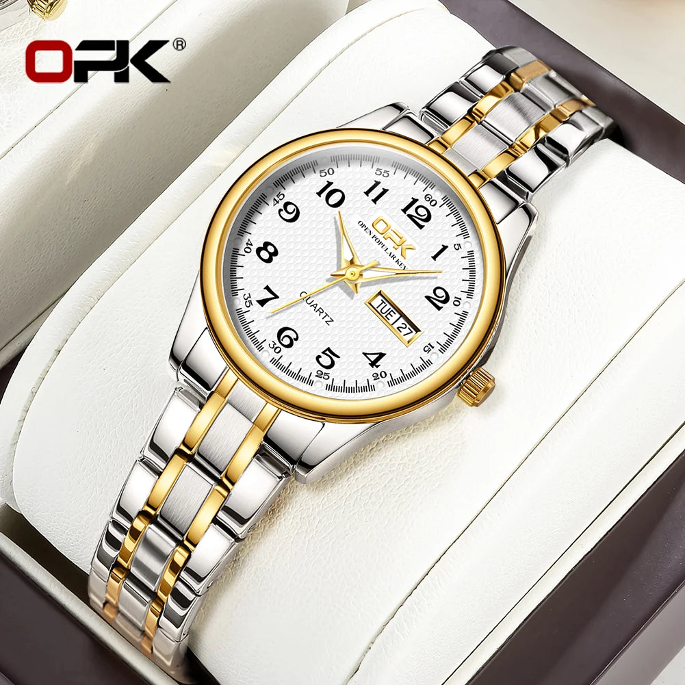 Reloj OPK 8110 clásico para mujer