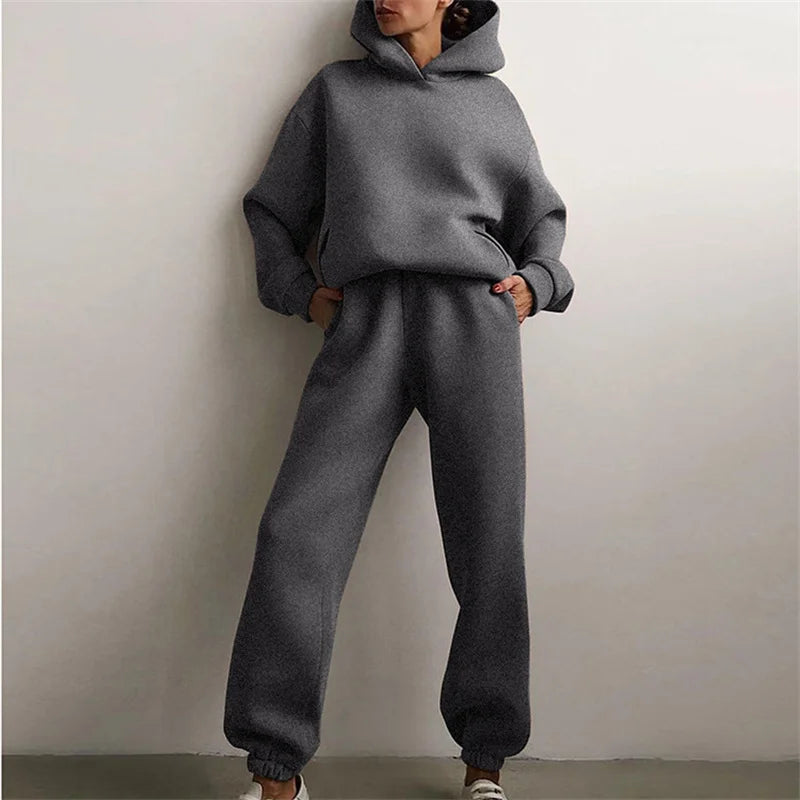 Chándal de mujer: sudadera oversize y jogger