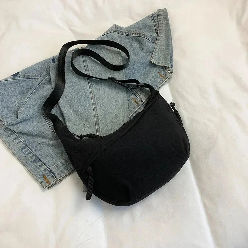 Bolso de lona grande estilo casual
