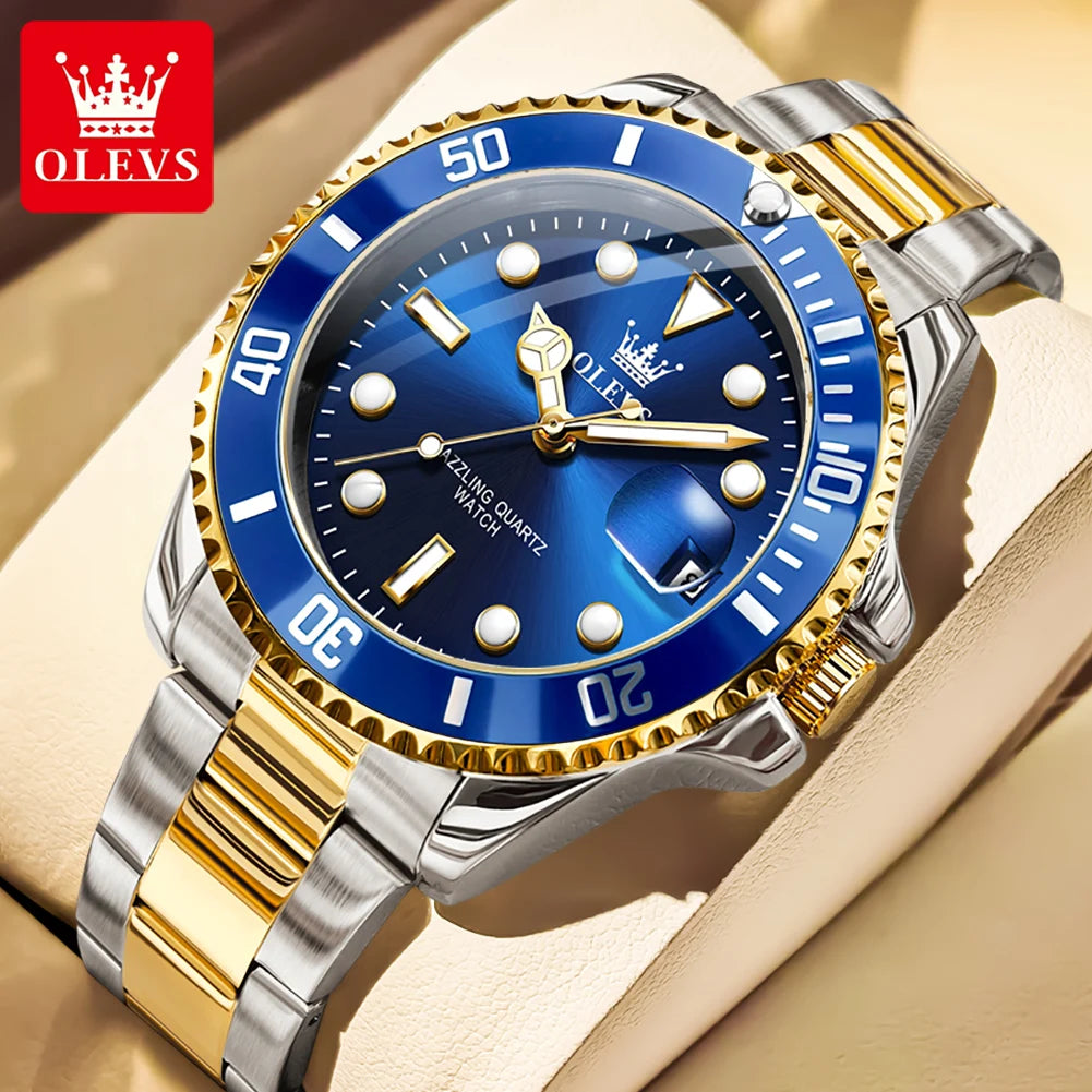 Reloj OLEVS 5885 de cuarzo con calendario