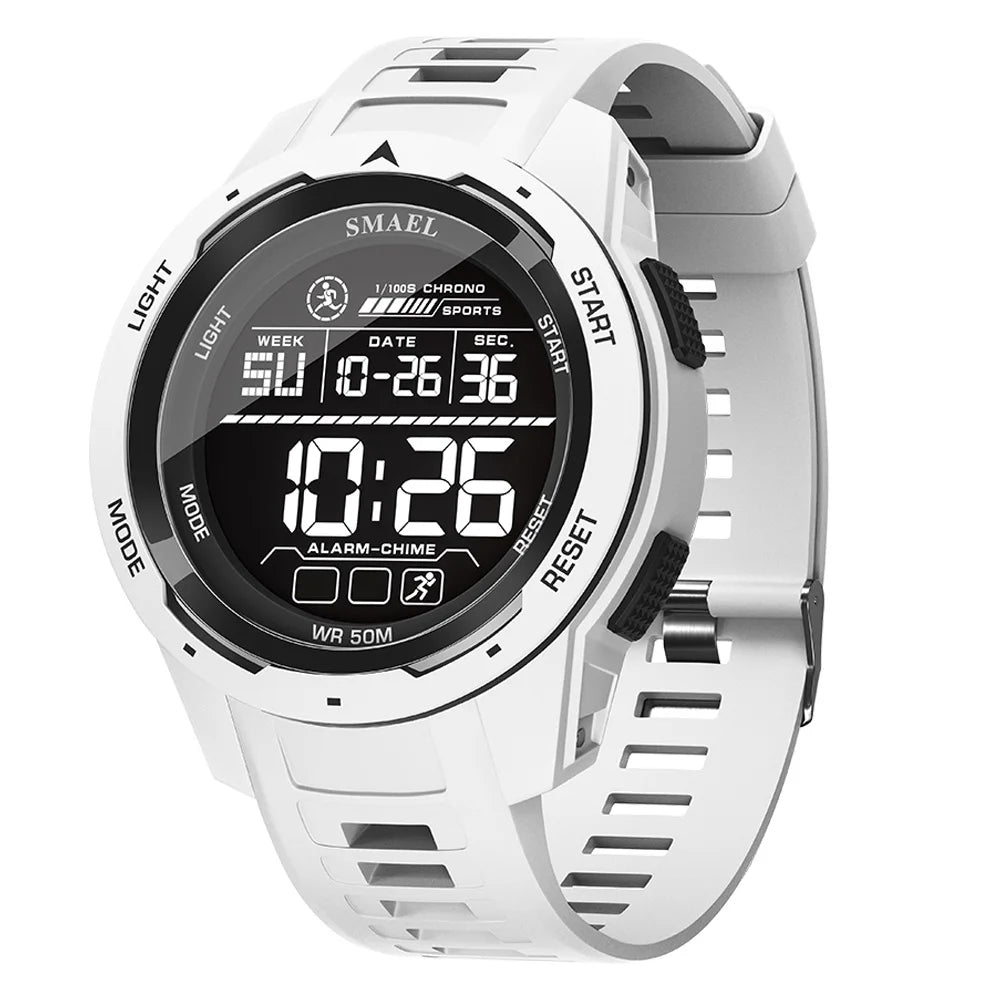 Reloj deportivo militar SMAEL con correa de camuflaje