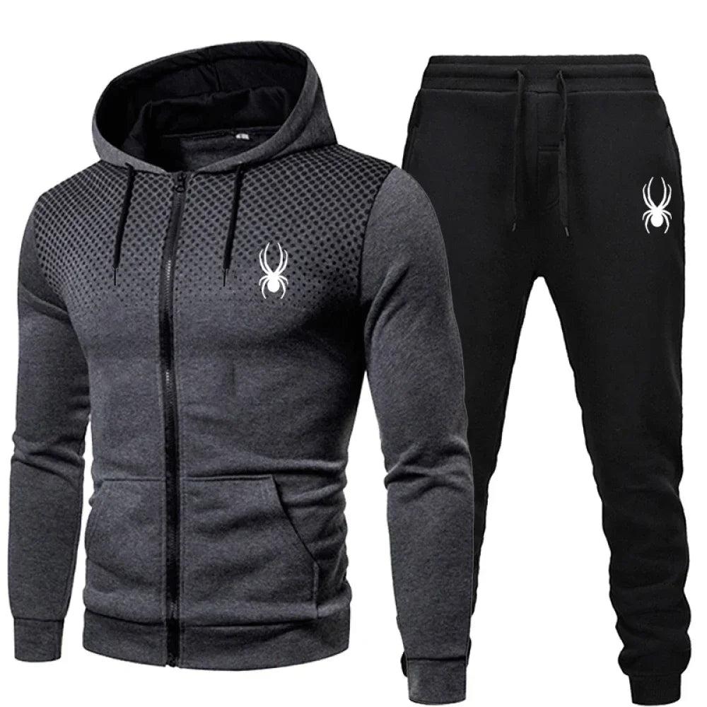 Chándal completo con capucha para hombre (sudadera + pantalón)