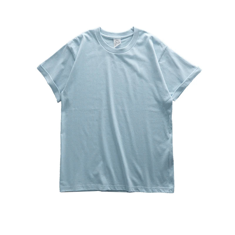 Camiseta oversize de algodón grueso para hombre