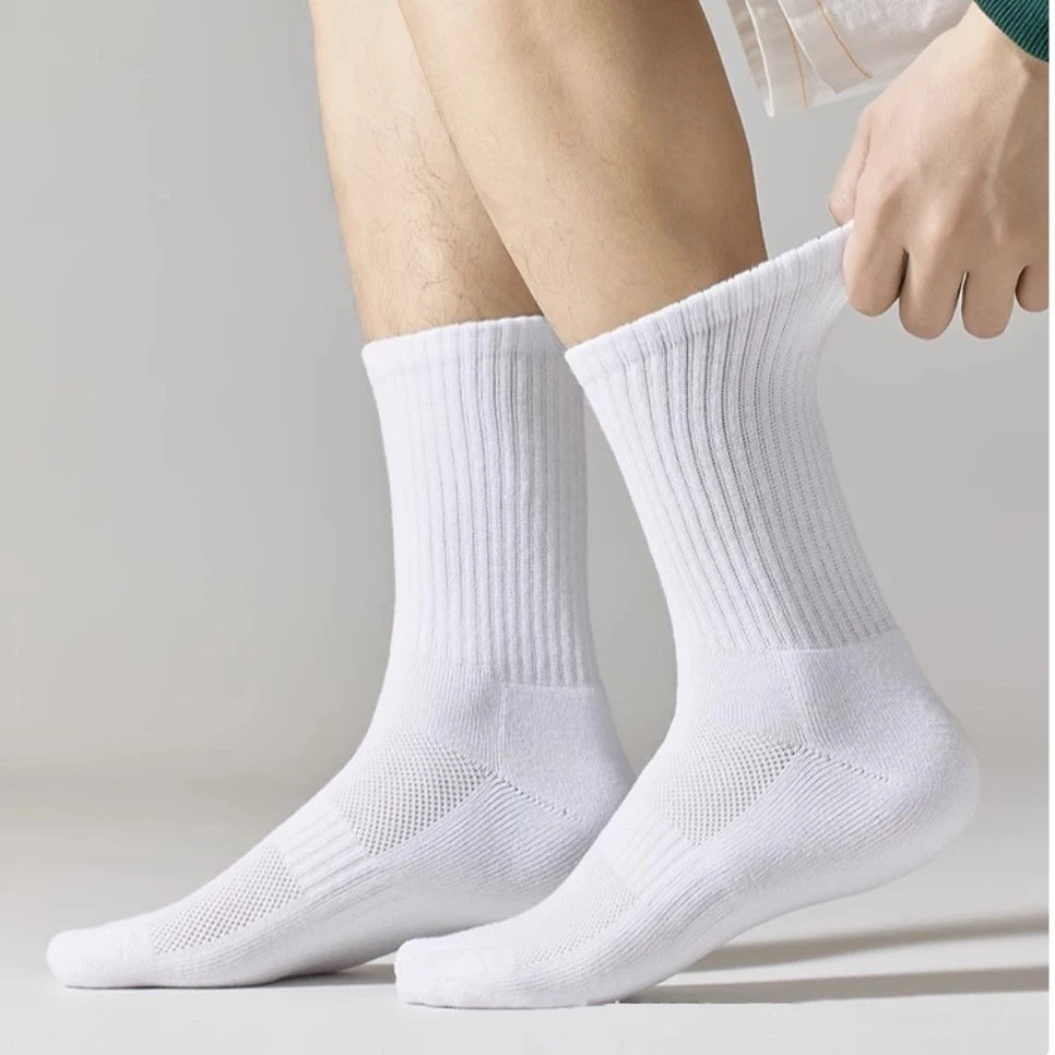 Pack de calcetines altos de algodón para hombre (10 o 20 pares)