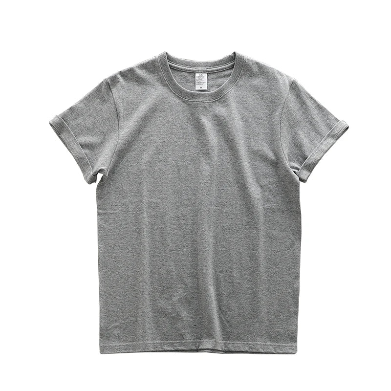 Camiseta oversize de algodón grueso para hombre