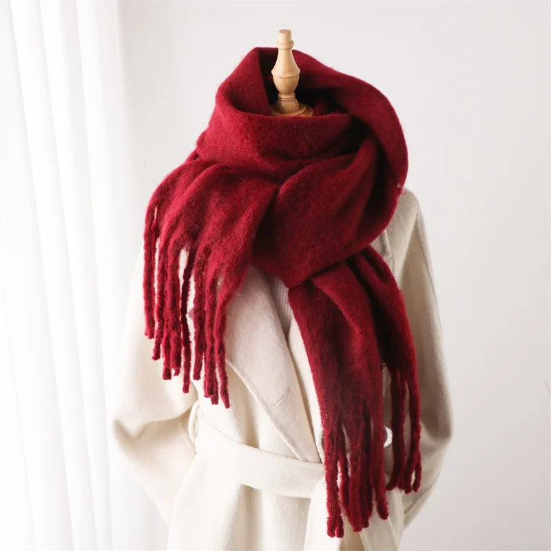 Pashmina XXL de tacto cachemira
