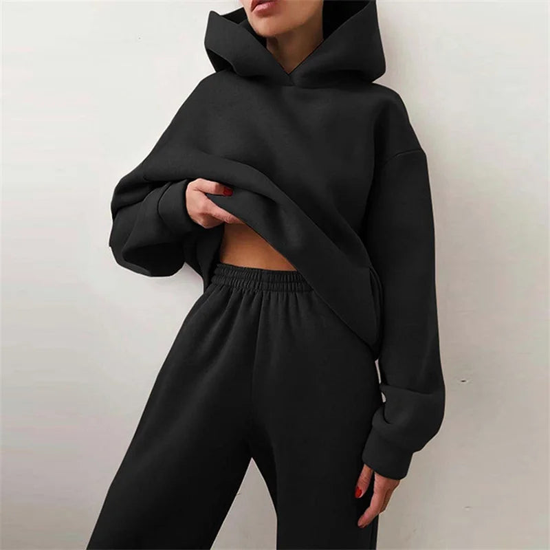 Chándal de mujer: sudadera oversize y jogger