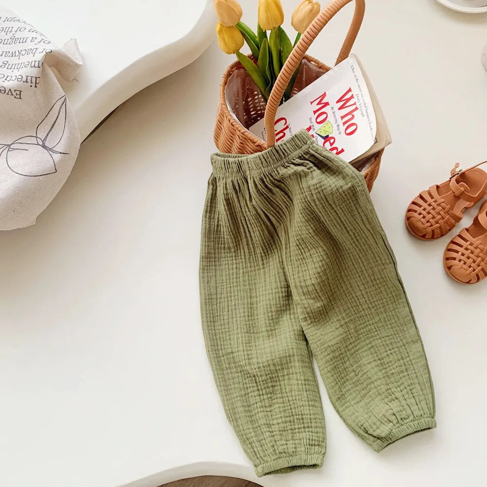 Pantalón infantil ligero antimosquitos