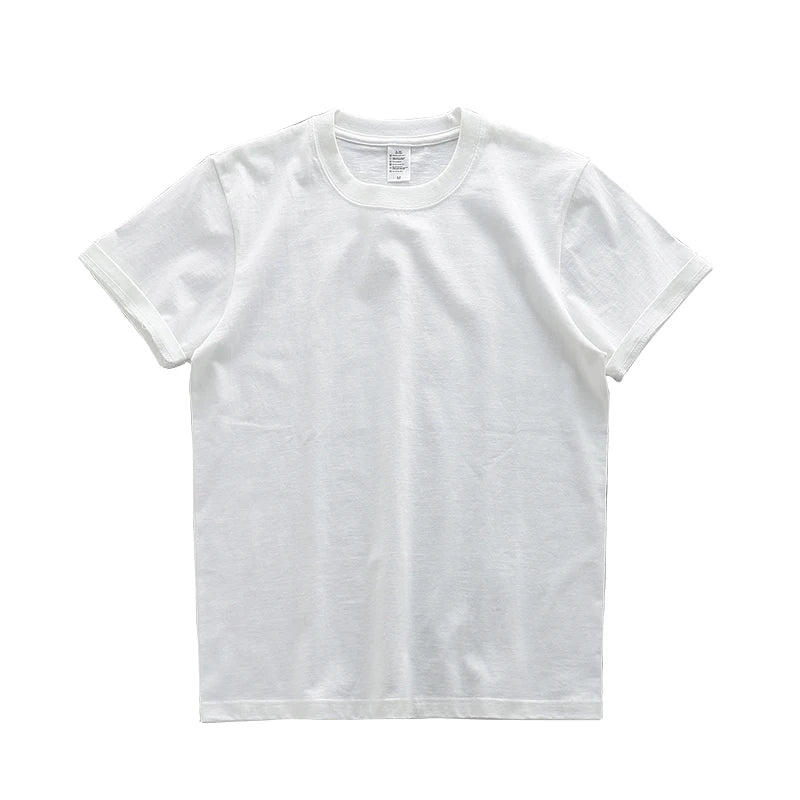 Camiseta oversize de algodón grueso para hombre