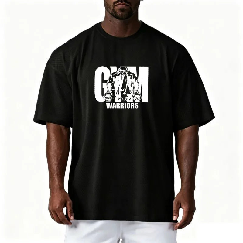 Camiseta deportiva oversize para hombre